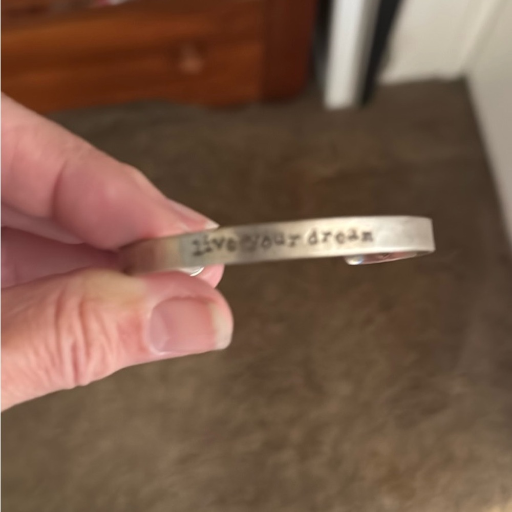 Silver Inspirational Bracelet